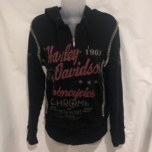 Harley Davidson full zip hoodie